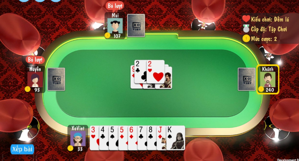 Tiến Lên Miền Nam – "Vua" Của Các Tự Game Bài Việt Nam 2 Giao diện chơi game bài tiến lên miền nam tại sảnh game bài OK365